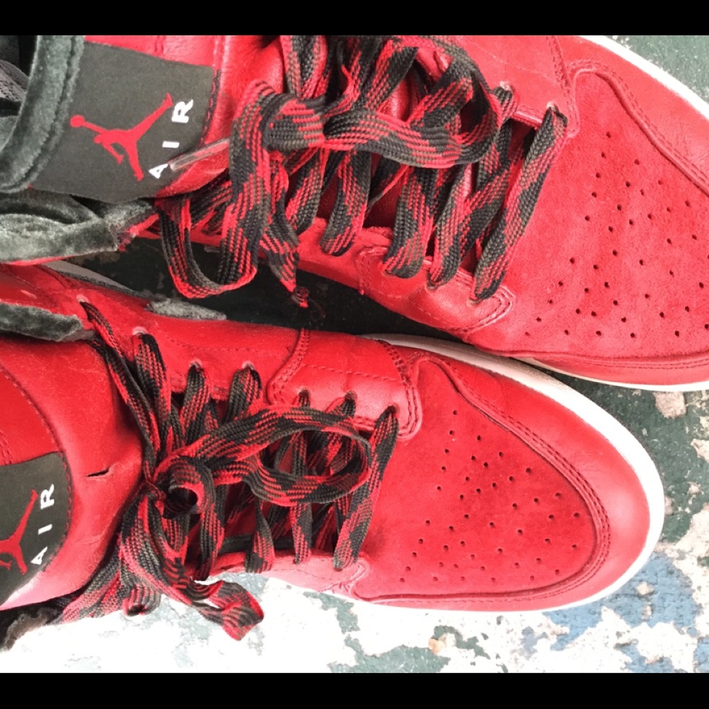Air Jordan 1 Retro Hi Premier OG size 9 red/green - Picture 5 of 6
